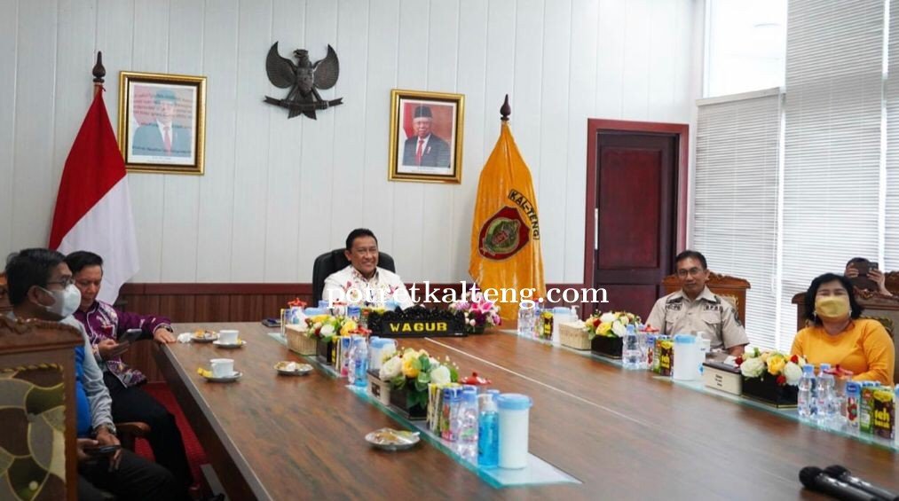 Ramai Soal Wabah PMK, Wagub Kalteng Hadiri Rapat Koordinasi Penanganan Wabah PMK Pada Hewan Ternak