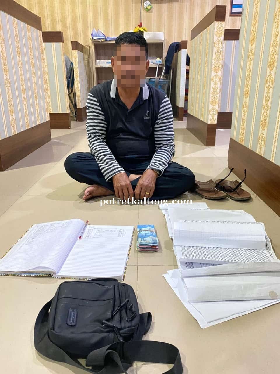 Ditreskrimum Polda Kalteng Amankan 3 Bandar Togel di Tumbang Samba