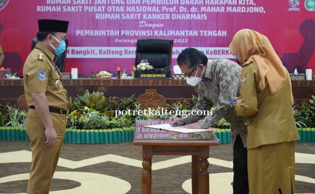 MoU Rumah Sakit Rujuan Nasional, Sugianto: RSUD dr. Doris Sylvanus Siap Tangani Penyakit Jantung