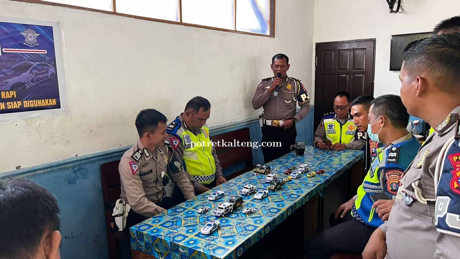 Ditlantas Polda Kalteng Gelar Latihan Pengawalan VIP dan VVIP