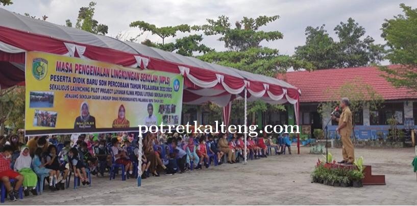 Plt. Kepala Dinas Pendidikan Kota Palangka Raya Launching Klinik Peduli Literasi Sekolah (KIPERS)
