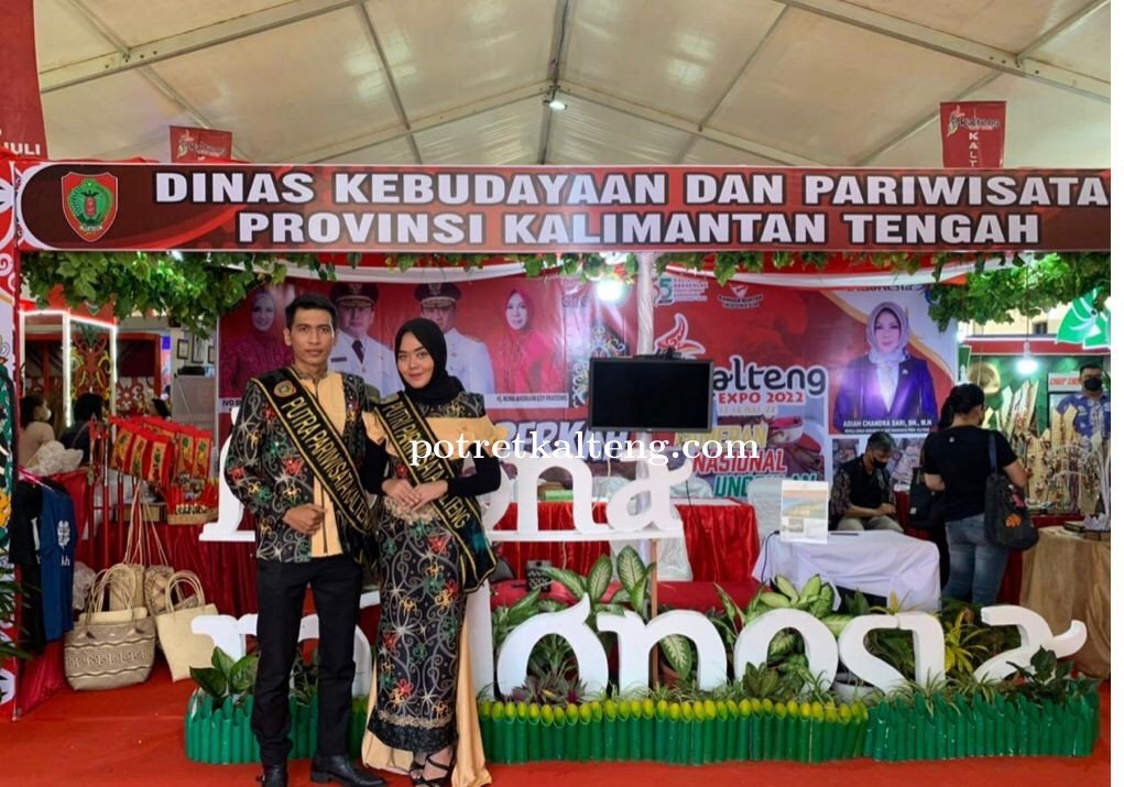 Ramaikan Kalteng Expo 2022, Jumlah Tamu Stand Disbudpar Capai 300 orang/hari