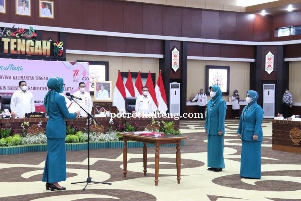 Yulistro Ivo Lantik Pj. Bupati Barito Selatan Sebagai Bunda Paud Barsel