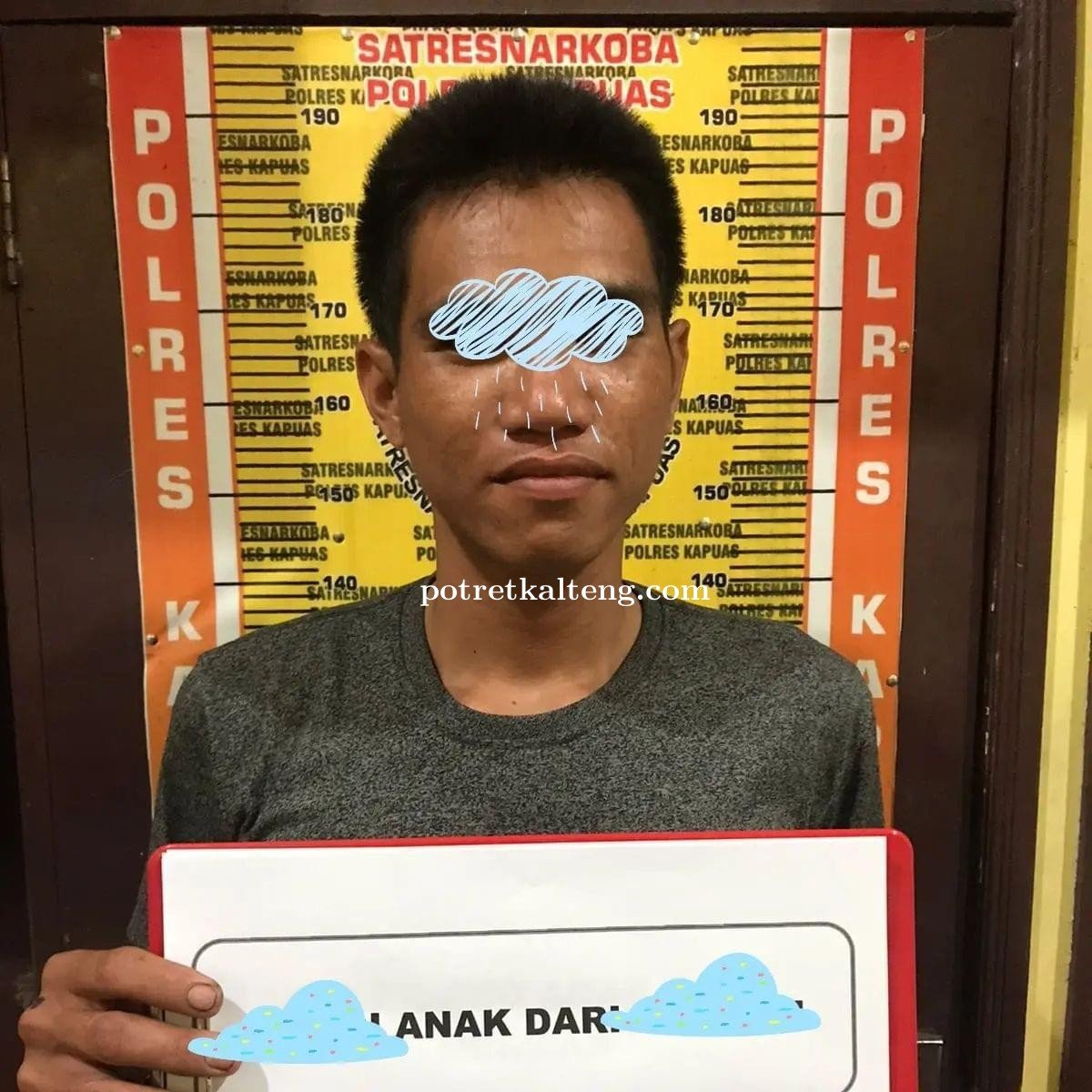 Nekat Jual Sabu, Pemuda Ini Diamankan Satresnarkoba Polres Kapuas