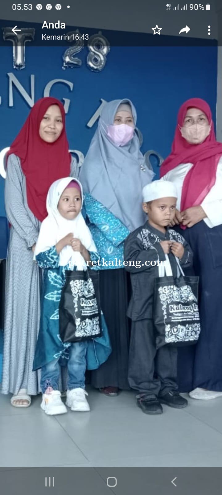 2 Murid TK Islam Al-Hijrah Sabet 2 Medali Melukis TK Se-Palangka Raya