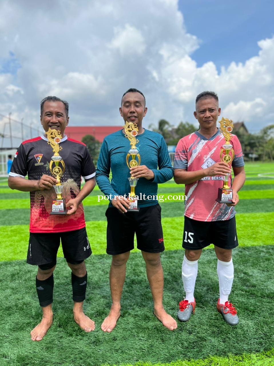 Tampil Maksimal, Tim Laskar Ngopi FC Juarai Trofeo Dasba 6000
