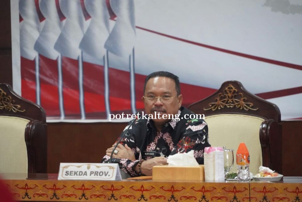 Sekda Kalteng Pimpin Rapat Tim Pengendali Inflasi Daerah Kalteng
