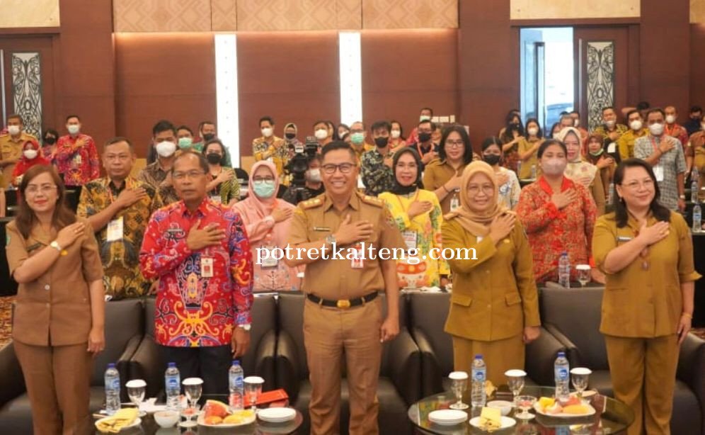 Asisten Ekbang Buka Rapat Kerja Bidang Kesehatan Tingkat Prov. Kalteng