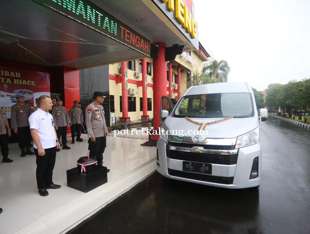 Polda Kalteng Terima Hibah 1 Unit Mobil dari BRI Palangka Raya