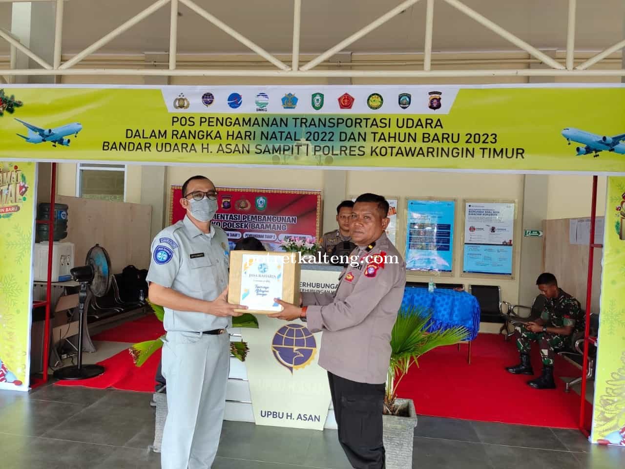 Jasa Raharja Kalteng Gelar Aksi Simpatik Di 4 Pos Nataru