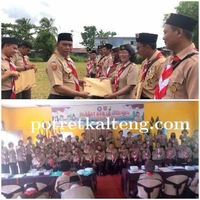 Gelar Rakercab Gerakan Pramuka Kwartir Cabang Kapuas .