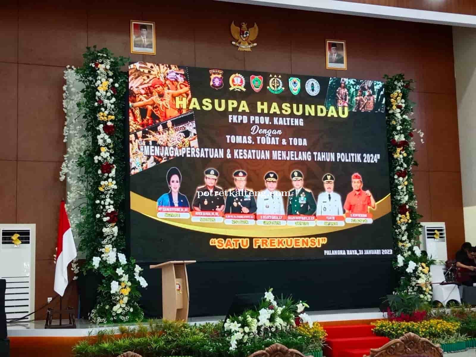 Hasupa Hasundau FKPD Kalteng Membangun Satu Frekuensi  Jaga Persatuan Di Bumi Tambun Bungai