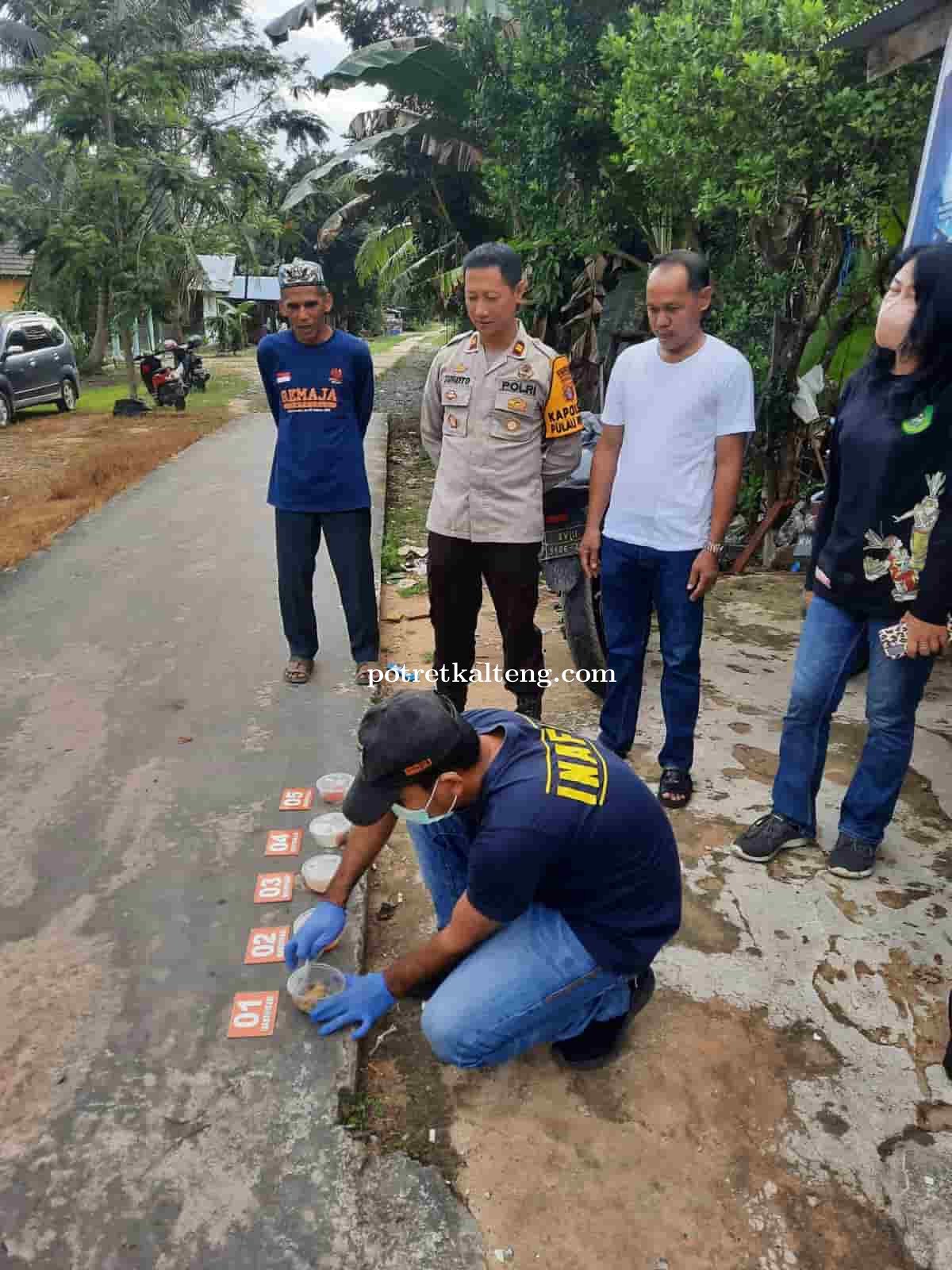 105 Orang Warga Handel Rigai Desa Saka Lagun Terindikasi Keracunan