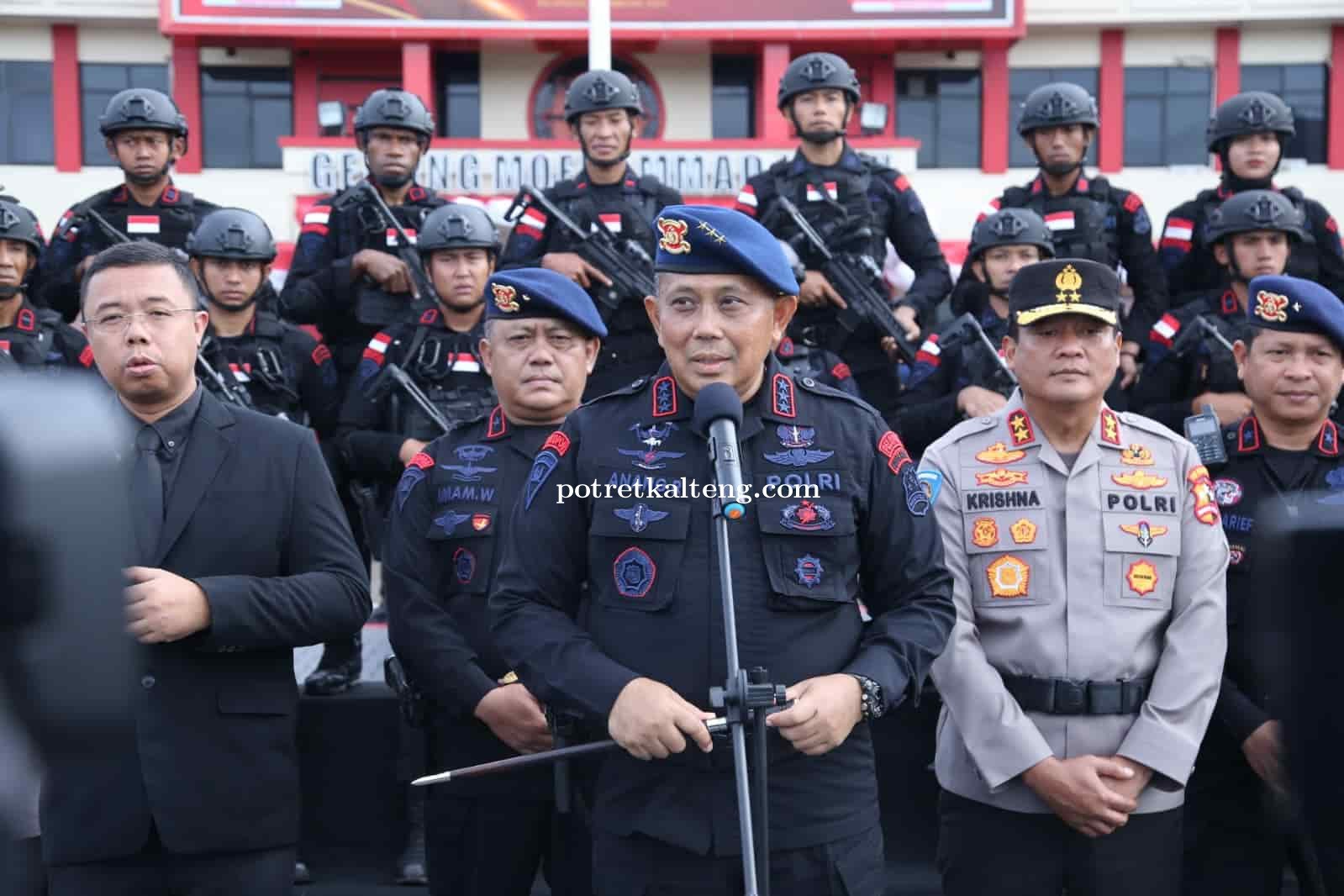 Brimob Kirim Personel Terbaik Ikuti UAE SWAT Challenge di Dubai