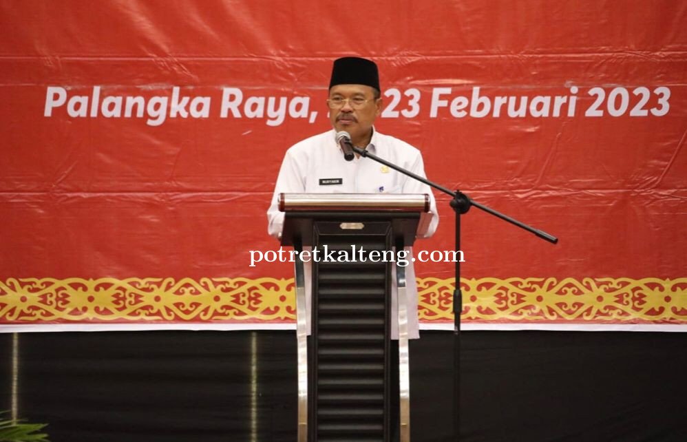 Sekda Kalteng Buka Rapat Kordinasi Pencegahan dan Penanganan Konflik Pertanahan di Kalteng