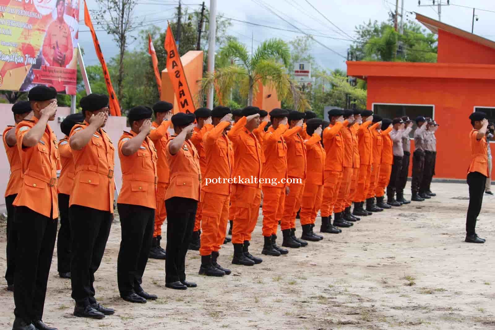Basarnas Palangka Raya Gelar Upacara Peringatan HUT Basarnas ke-51 tahun
