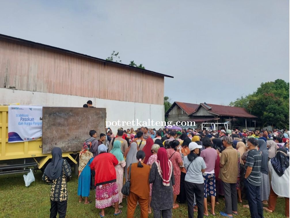 Kendalikan Inflasi di Katingan, Pemprov. Kalteng Gelar Operasi Pasar