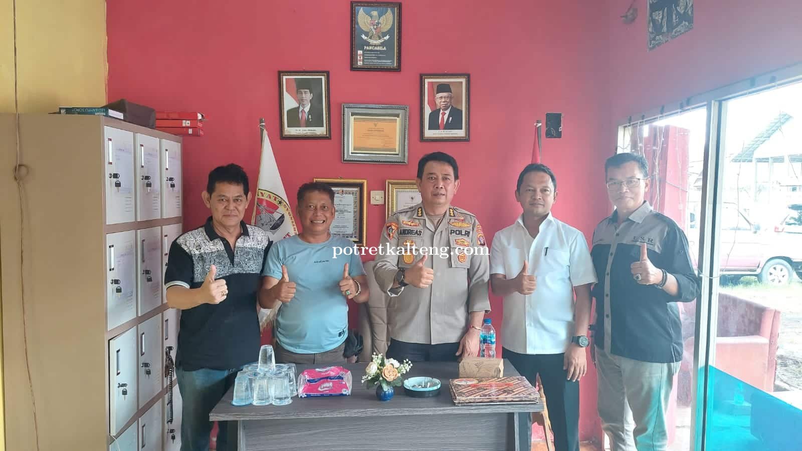Ingin Selalu Dicintai Masyarakat,Ini Pesan Kombes Andreas Wayan Untuk LSR LPMT Kalteng.