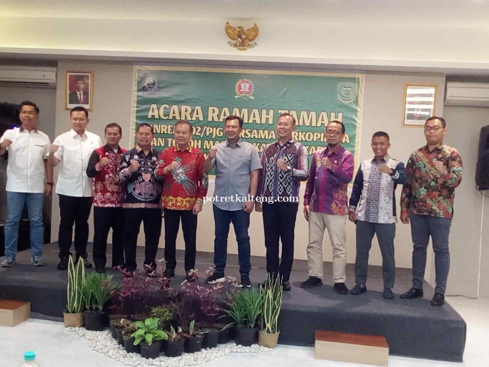 Danrem 102/Pjg Ramah Tamah dengan Pemkab Kapuas dan Pemkab pulang Pisau