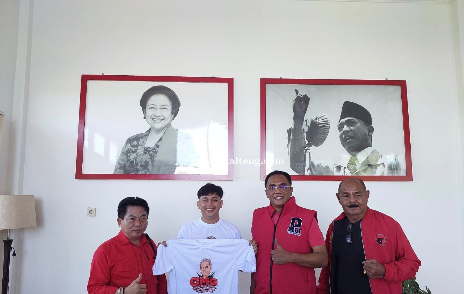 PDIP Resmi Usung Ganjar Pada Pilpres 2024, OMG Kalteng Siap Lanjutkan Perjuangan