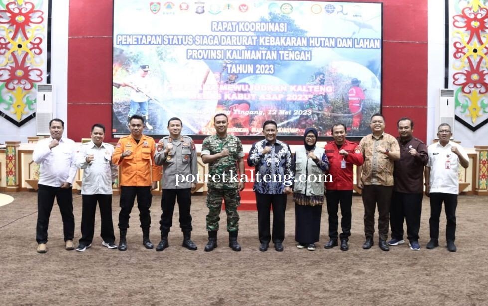 Dalam Waktu Dekat Kalteng Akan Tetapkan Status Siaga Darurat Karhutla