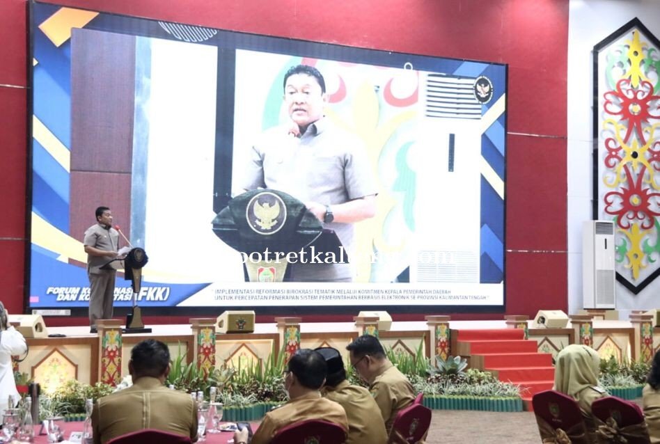 Wagub Kalteng Buka Forum Koordinasi Peningkatan Reformasi Birokrasi Tahun 2023
