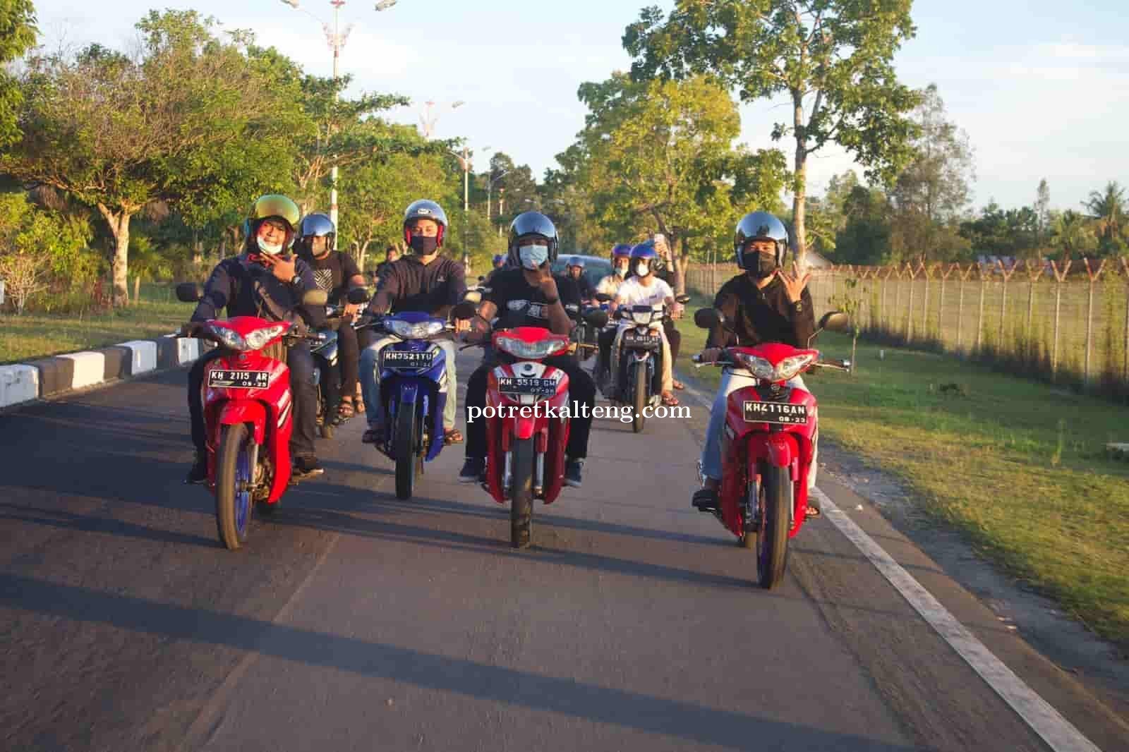 YJOC Palangka Raya Dukung Event Balap ONEPRIX PUTARAN 2 SABARU