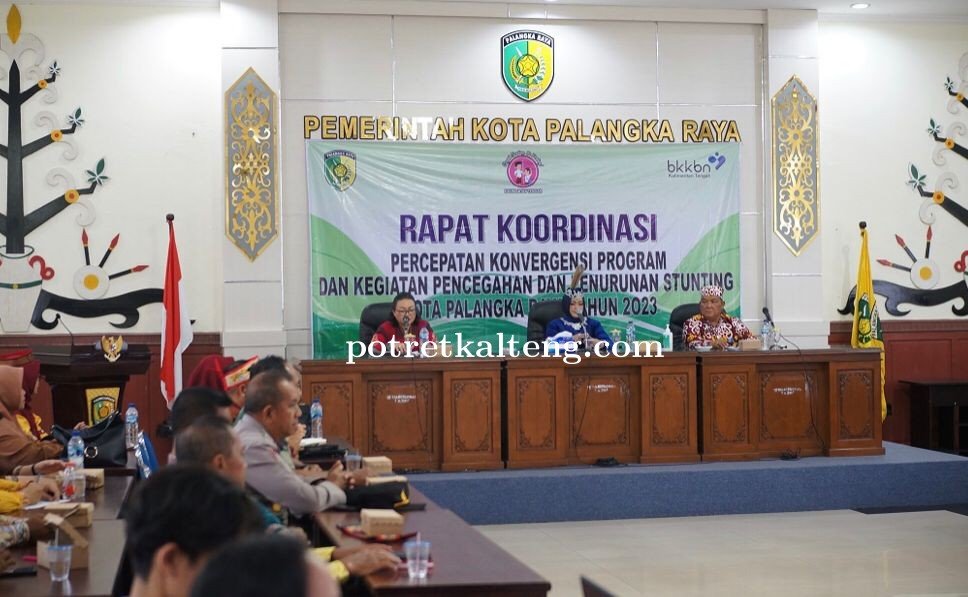 Pemko Palangka Raya Gelar Rakor Percepatan Penurunan Stunting