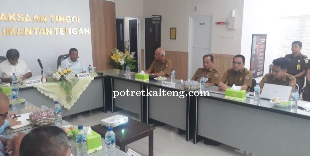 Tindak Lanjuti Nota Kesepakatan, Dislutkan Ikuti Rapat Bersama Kejati Kalteng