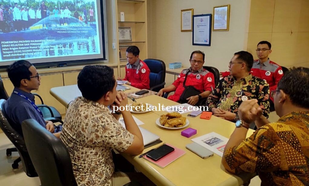 Kepala Dislutkan Provinsi Kalteng Sambangi Kantor PT. Perindo