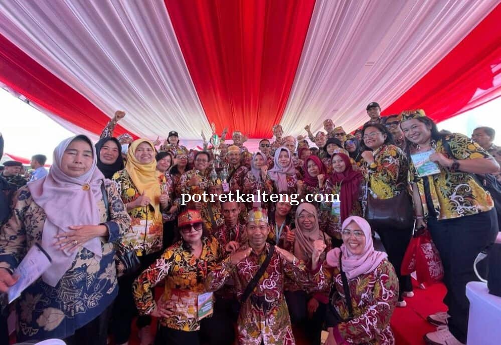 BERKAH! Kontingen Kalteng Raih Juara Umum Pekan Nasional Kontak Tani Nelayan XVI di Padang