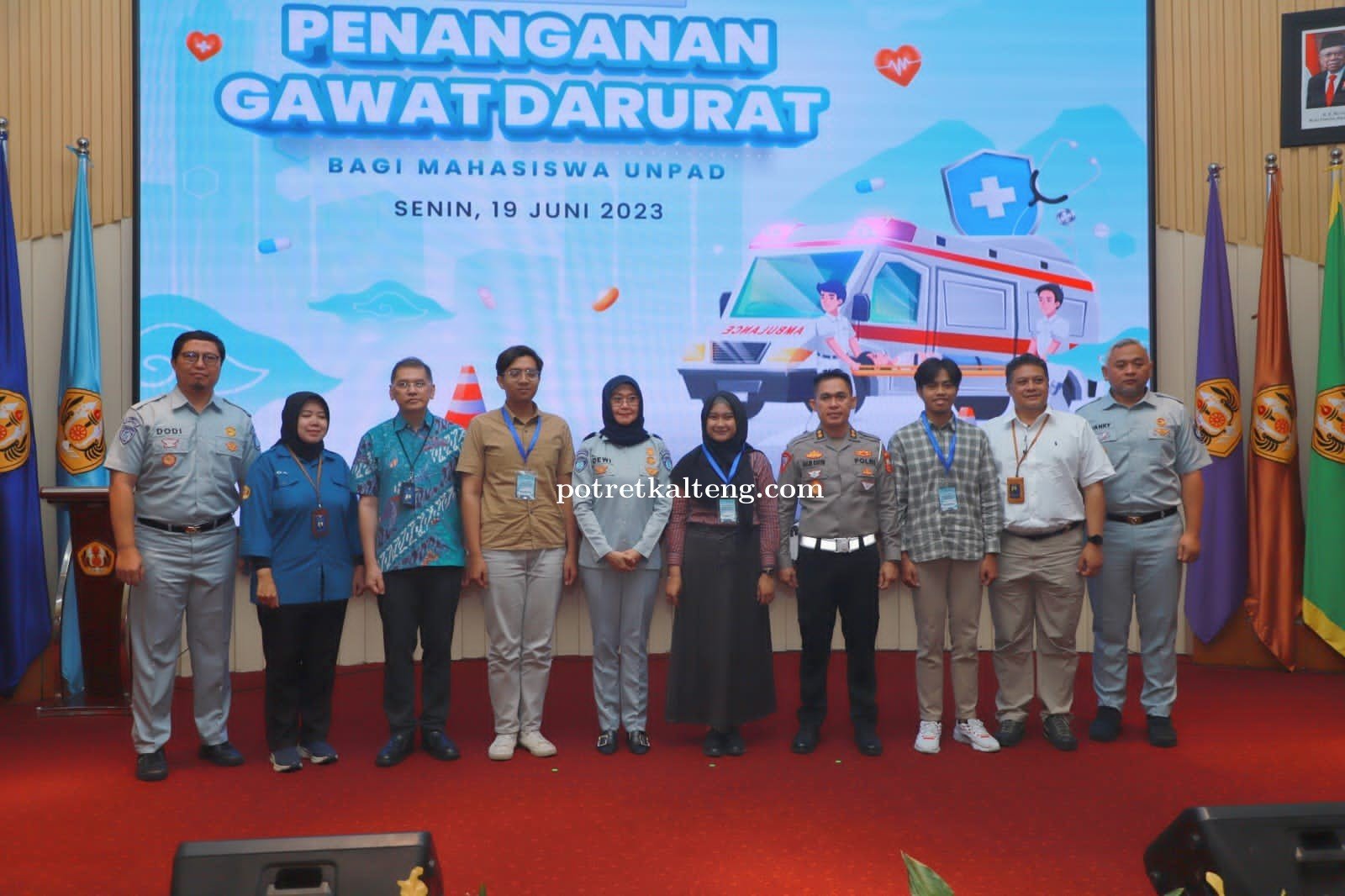 Jasa Raharja dan UNPAD Tingkatkan Pemahaman Mahasiswa Penanganan Gawat Darurat Korban Laka Lantas.