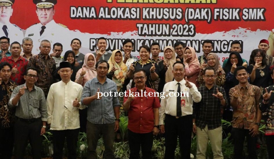 Disdik Prov. Kalteng Gelar Sosialisasi dan Rakor Pelaksanaan Dana Alokasi Khusus Fisik SMK