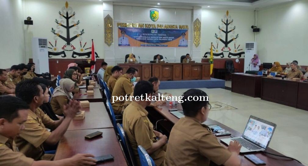 Kadiskominfo Palangka Raya : Tingkatkan Kualitas SDM Pelayanan Data dan Informasi