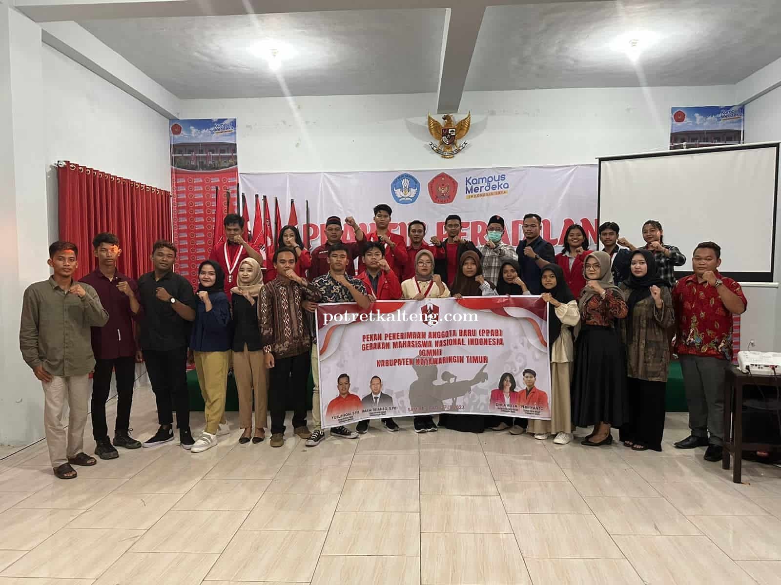 GMNI Kalteng Sukses Laksanakan Kegiatan PPAB Di Aula STIH Habaring Hurung Sampit