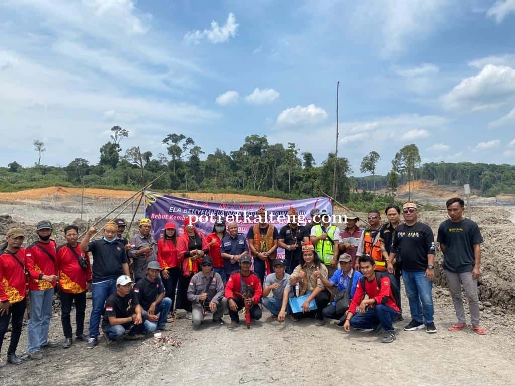 Aksi Penyegelan atau Pemortalan dan Ritual Hinting di Base Camp PT. KBU
