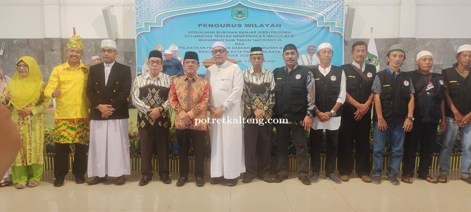 Abdul Razak dan Agustiar Sabran Hadiri Maulid Nabi Muhammad SAW Yang Diadakan KKB