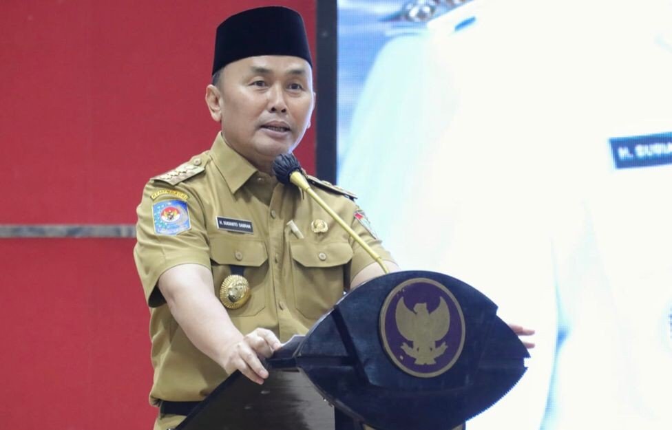 Pemprov Kalteng Gelar Rakor Sekaligus Pengukuhan Pengurus DPD APDESI Masa Bakti 2023 - 2024