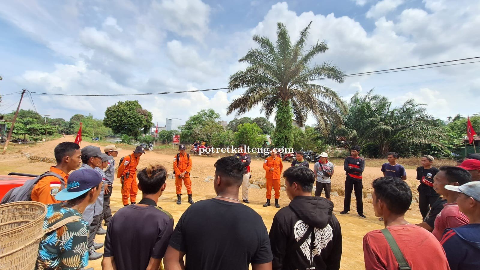 Judiansyah Yang Hilang di Kebun Sawit Berhasil Ditemukan Dalam Keadaan Lemas