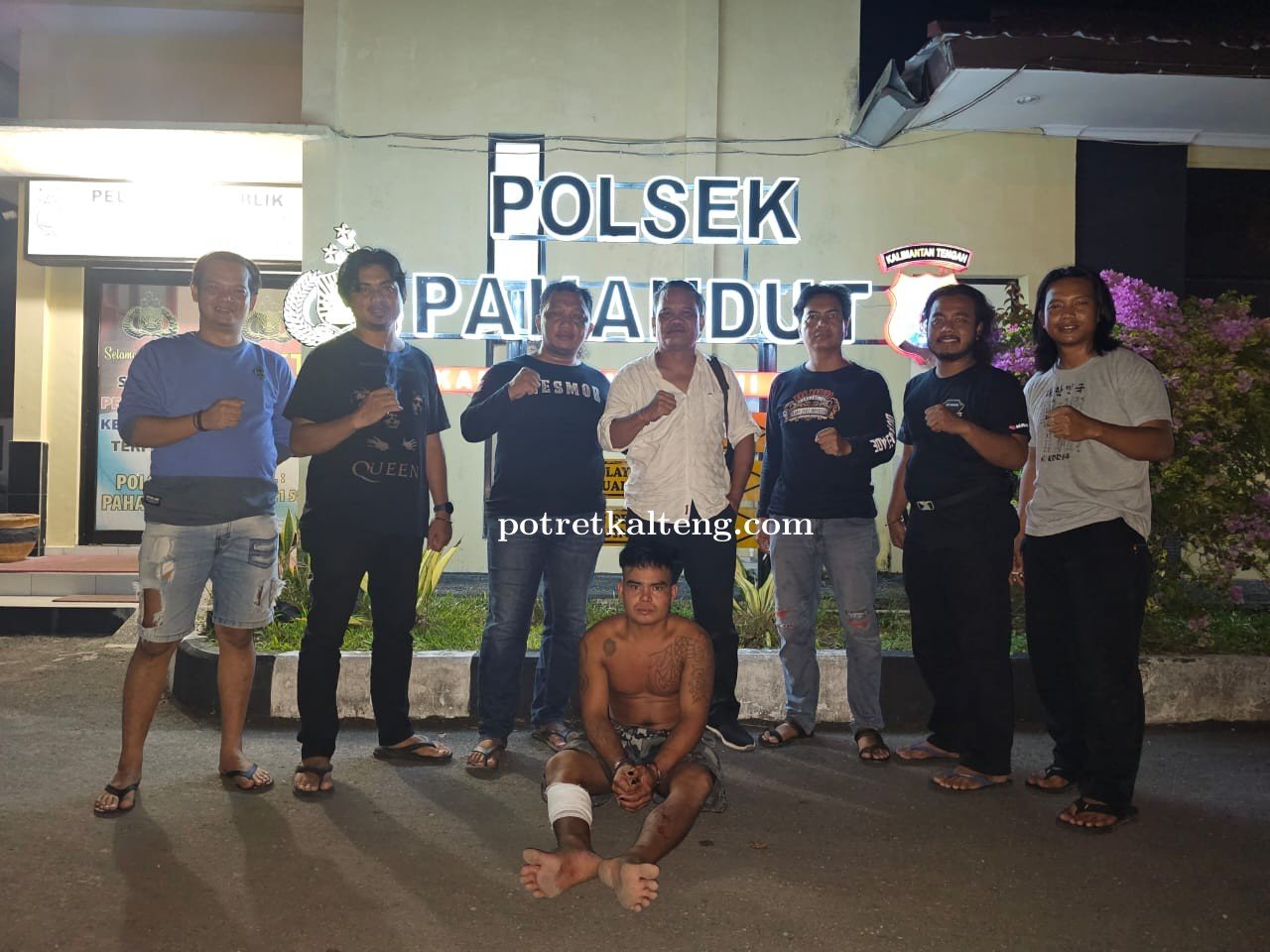 Pelaku Pembacokan di Timpah Berhasil Diamankan Tim Resmob Polres Kapuas dan Jatanras Polda Kalteng