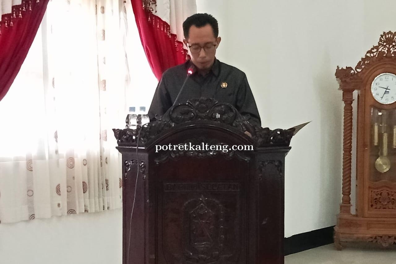 Serap 685 Aspirasi, Ketua Komisi I DPRD Barsel Sampaikan Hasil Reses di Sidang Paripurna