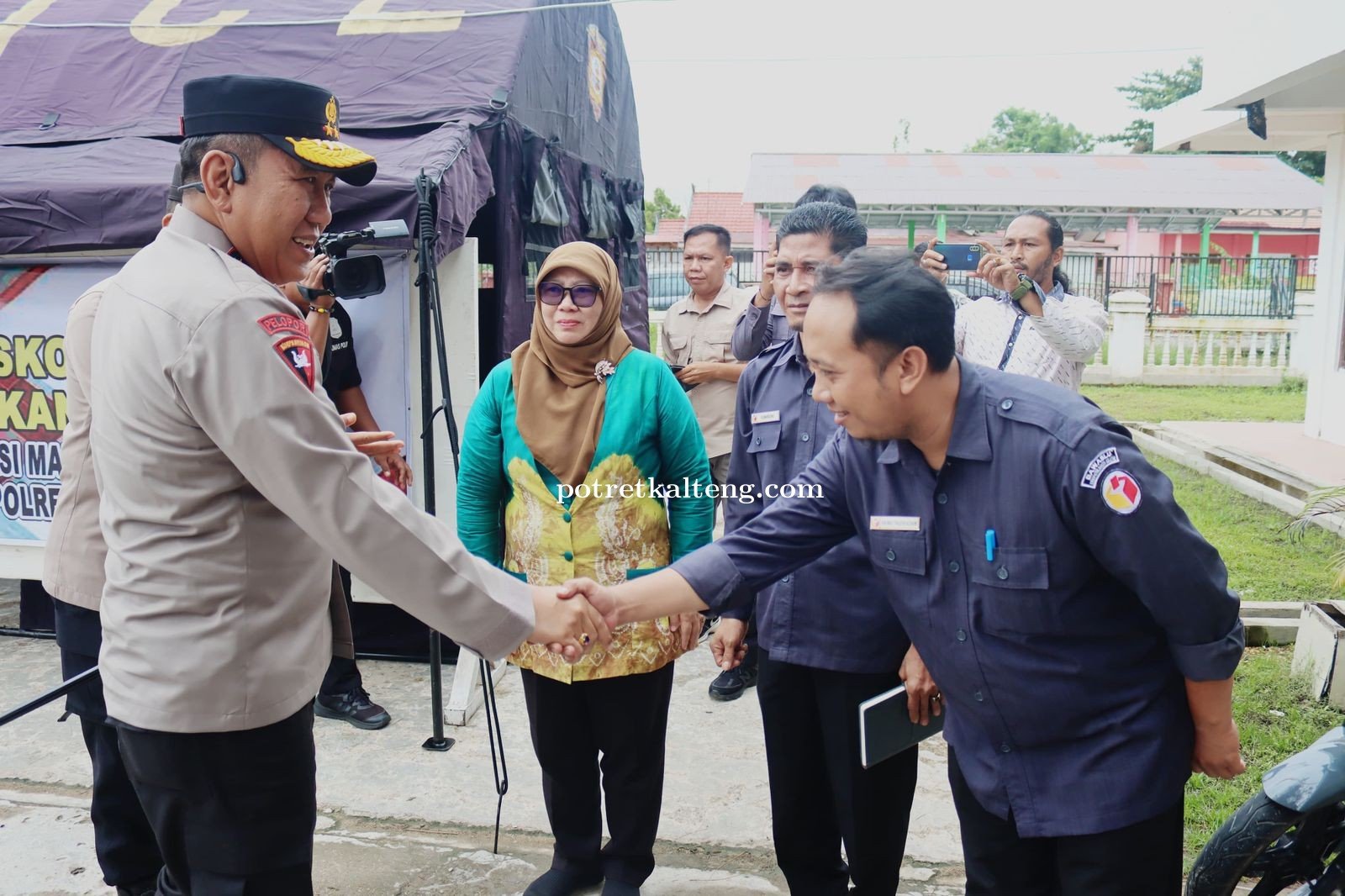 Jelang Pemilu 2024, Kapolda Kalteng Kunjungi Kantor KPU Barsel