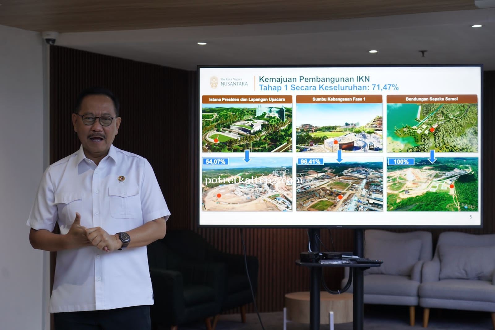 Tahap Pertama, Pembangunan IKN Capai 71,47% dengan Investasi Tembus Rp47,5 Triliun