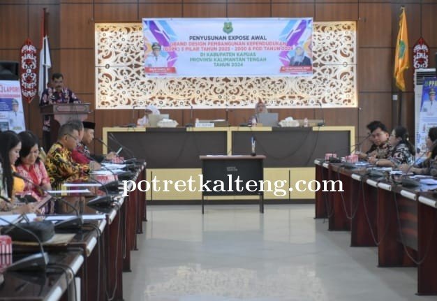 Pemkab Kapuas Gelar Expose Awal Grand Design Pembangunan Kependudukan (GDPK)