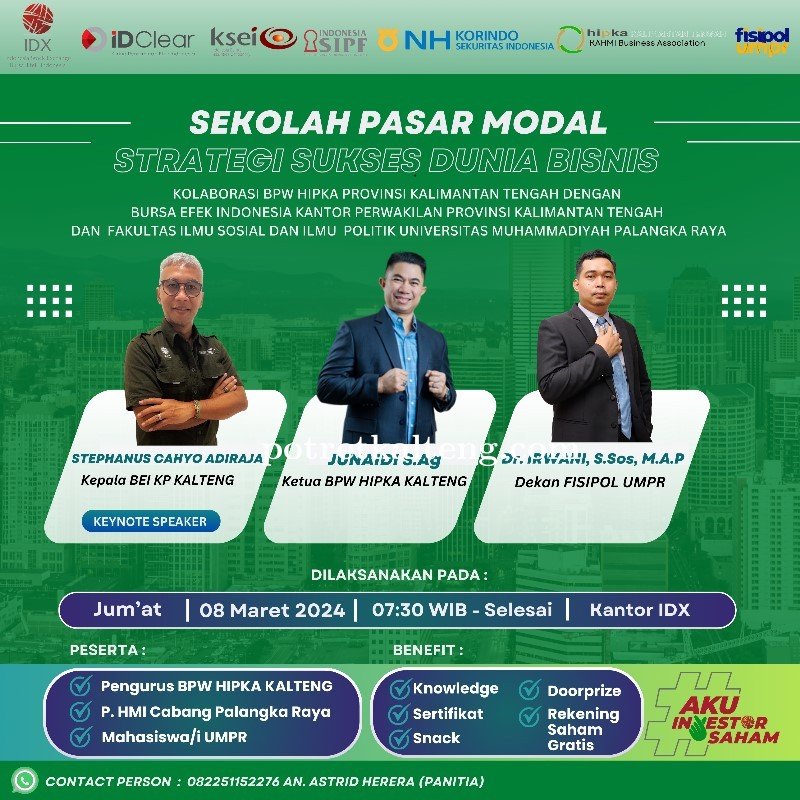 Catat Tanggalnya! Sekolah Pasar Modal Pertama di 2024, Pesertanya Dapat Rekening Saham Gratis