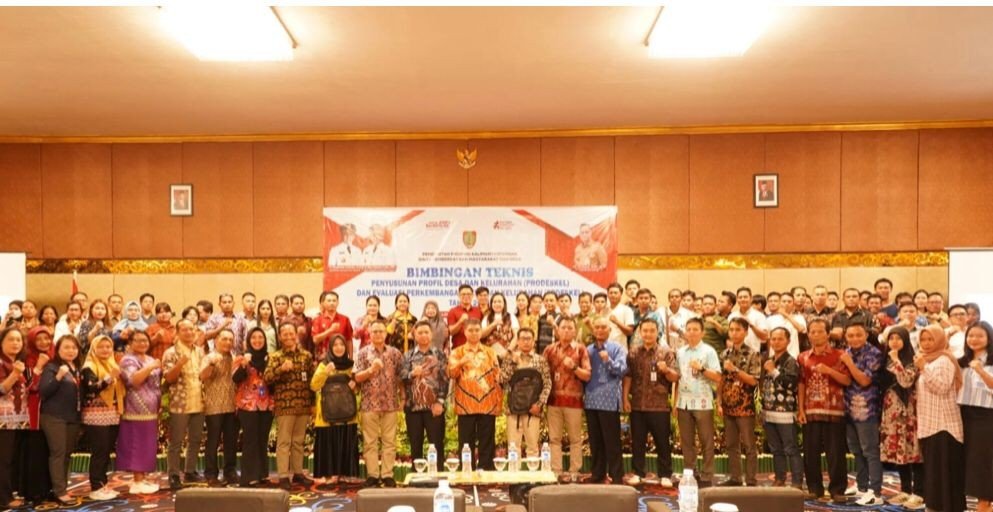 Sahli KSD. Pemprov Kalteng Buka Bimtek Penyusunan Profil Desa dan Kelurahan Desa Tahun 2024