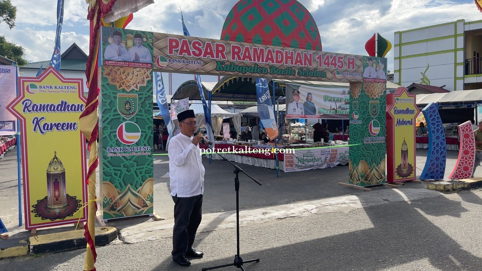 Pemkab Barsel Dirikan Pasar Ramadhan 1445 H
