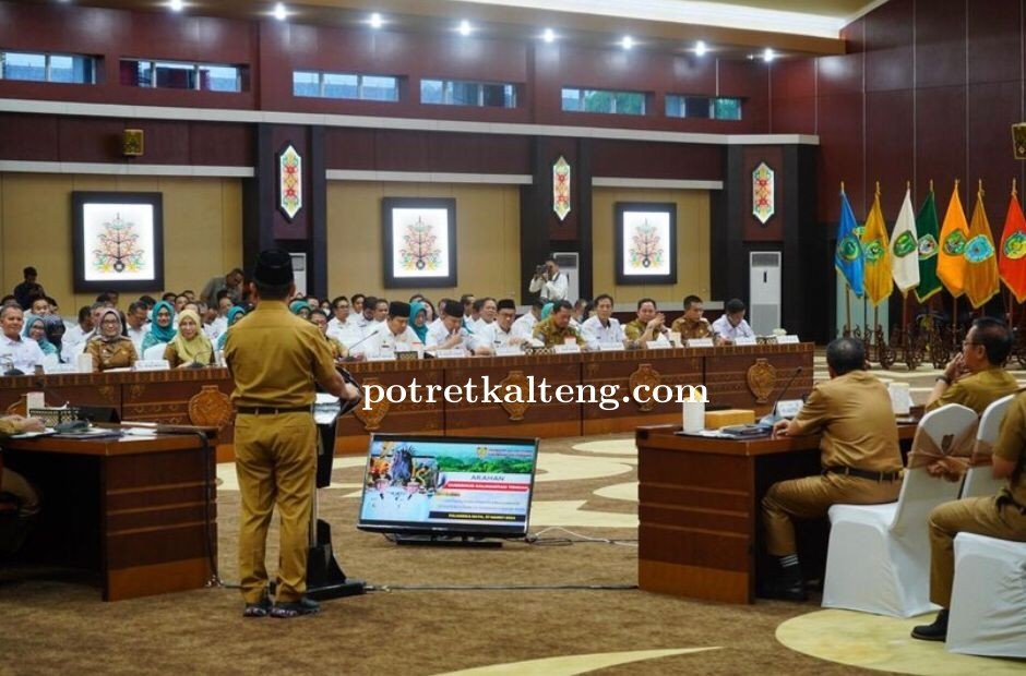 Ikuti Rakor Optimalisasi Penyelenggaraan Pemda, Pj. Bupati Barsel Siap Tidaklanjuti Arahan Gubernur