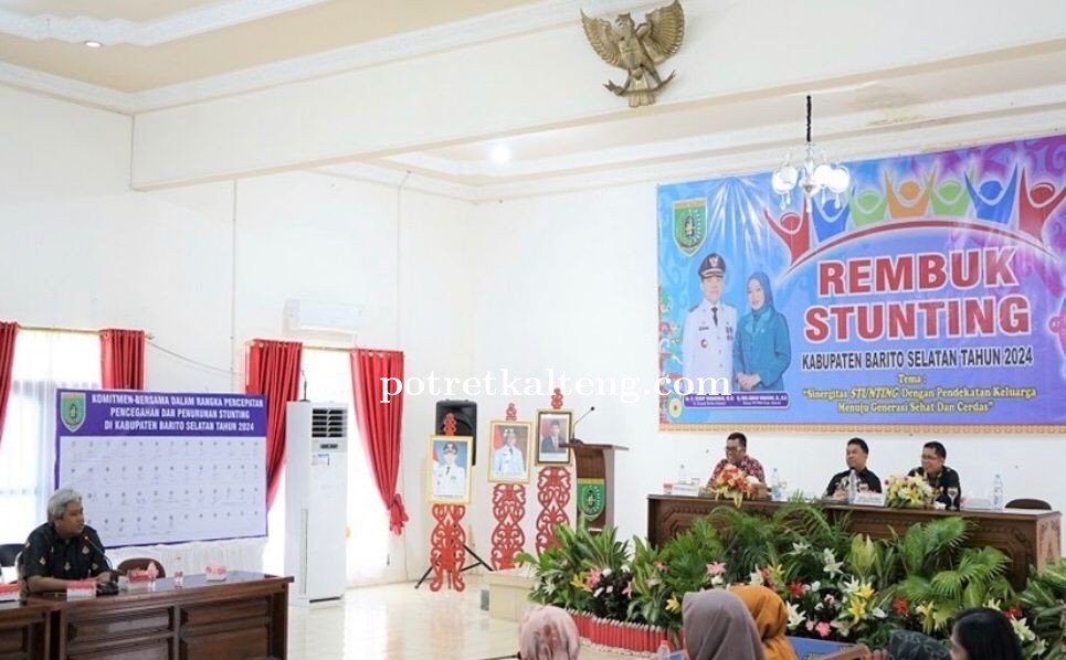 Fokus Turunkan Angka Stunting, Pemkab Barsel Gelar Rembuk Stunting