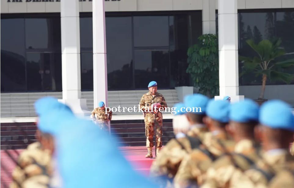 Pasukan Kontingen Garuda Diberangkatkan Ke Kongo